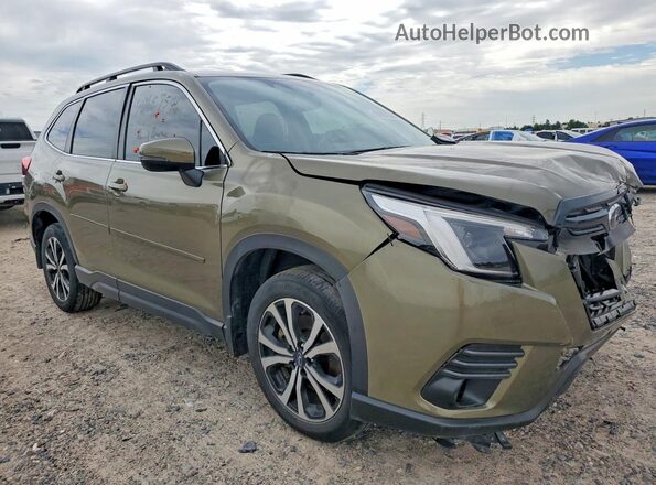 JF2SKALCXRH424719 2024 SUBARU FORESTER Green Առջևի աջ