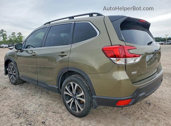 JF2SKALCXRH424719 2024 SUBARU FORESTER Green Հետևի ձախ