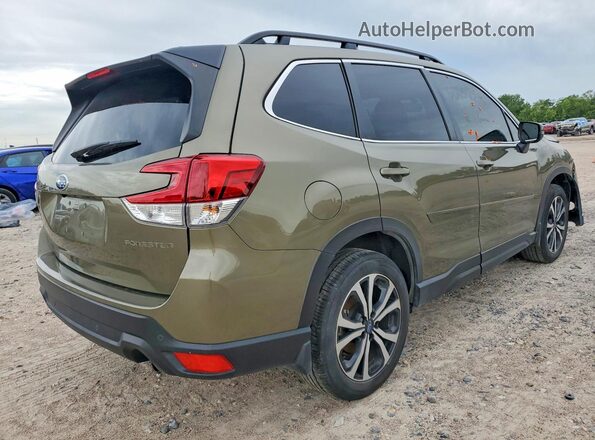 JF2SKALCXRH424719 2024 SUBARU FORESTER Green Հետևի աջ