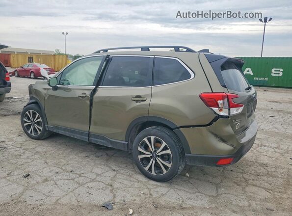 JF2SKALCXRH468431 2024 SUBARU FORESTER Green Задня ліва чверть