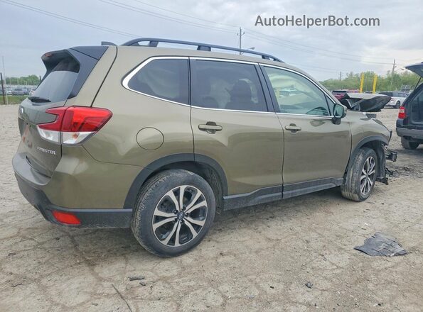 JF2SKALCXRH468431 2024 SUBARU FORESTER Green Задня права чверть