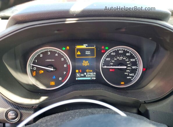 JF2SKALCXRH483625 2024 SUBARU FORESTER Green Սարքավորումների վահանակի տեսք