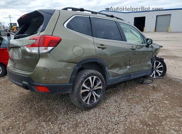 JF2SKALCXRH483625 2024 SUBARU FORESTER Green Հետևի աջ