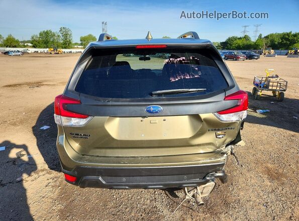 JF2SKAMC0NH467023 2022 SUBARU FORESTER Green Հետևի տեսք