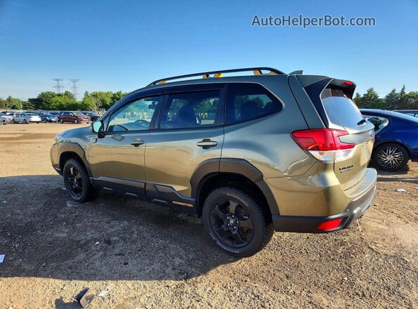 JF2SKAMC0NH467023 2022 SUBARU FORESTER Green Հետևի ձախ