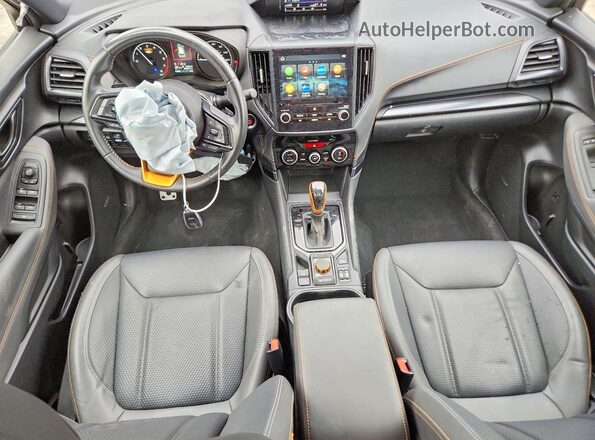 JF2SKAMC0PH470605 2023 SUBARU FORESTER Синий Вид панели приборов