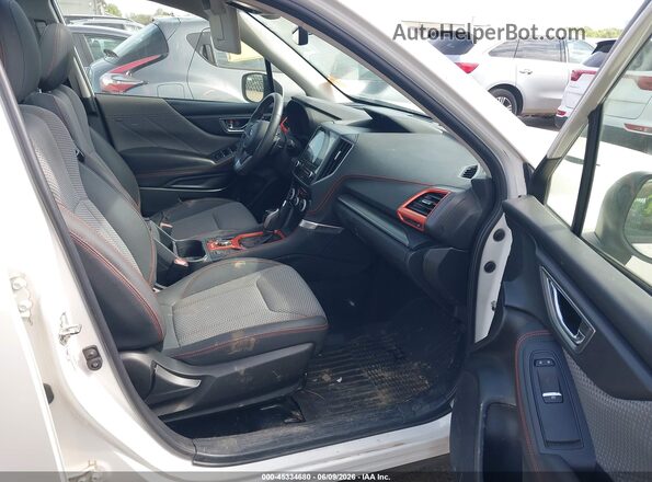 JF2SKAMC1LH432682 2020 SUBARU FORESTER White Widok wnętrza z przodu