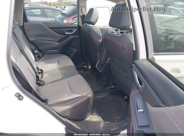 JF2SKAMC1LH432682 2020 SUBARU FORESTER White Widok naklejki z numerem VIN
