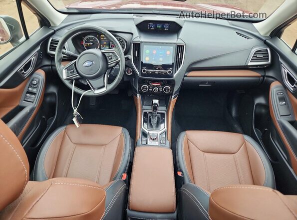 JF2SKAMC2RH419710 2024 SUBARU FORESTER Темно-бордовый Вид панели приборов