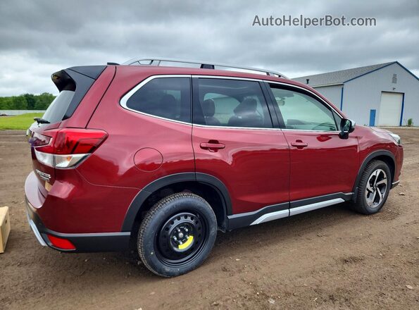 JF2SKAMC2RH419710 2024 SUBARU FORESTER Темно-бордовый Задняя правая четверть