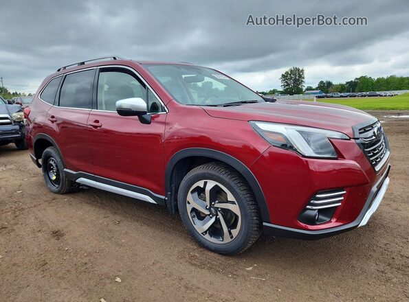 JF2SKAMC2RH419710 2024 SUBARU FORESTER Темно-бордовый Передняя правая четверть