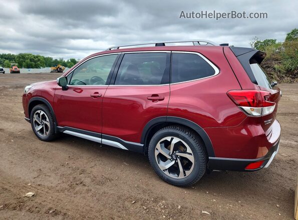 JF2SKAMC2RH419710 2024 SUBARU FORESTER Темно-бордовый Задняя левая четверть