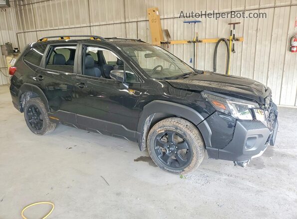 JF2SKAMC3NH501715 2022 SUBARU FORESTER Black წინა მარჯვენა