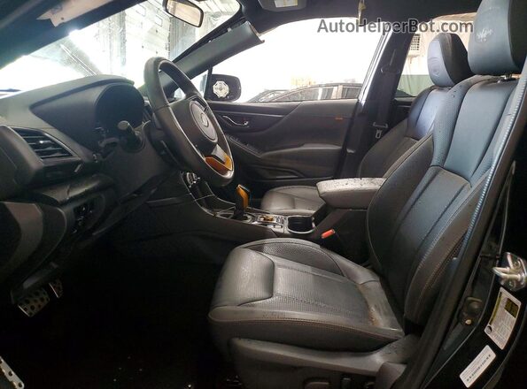 JF2SKAMC3NH501715 2022 SUBARU FORESTER Black წინა სალონის ხედი