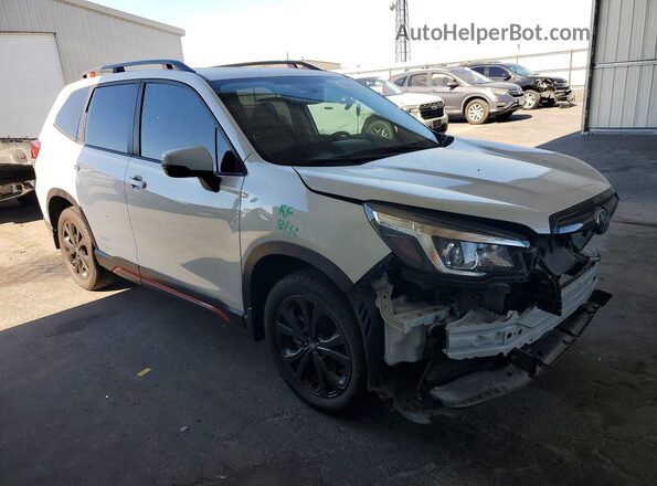 JF2SKAMC5LH565705 2020 SUBARU FORESTER White Front right