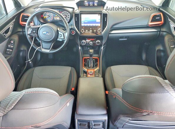 JF2SKAMC5LH565705 2020 SUBARU FORESTER White Dashboard view