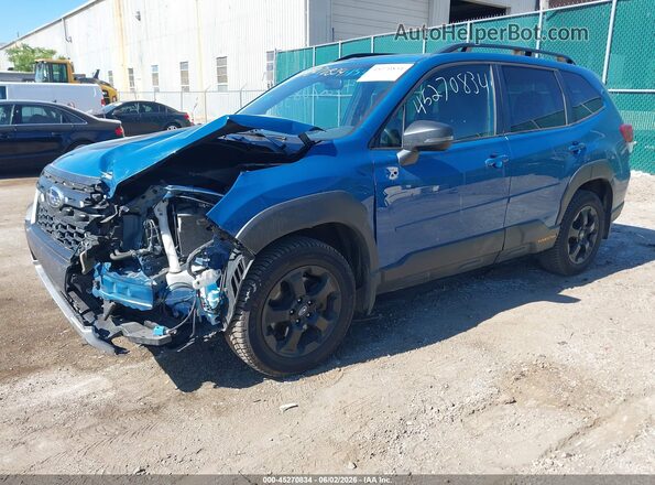 JF2SKAMC5PH459860 2023 SUBARU FORESTER Blue Przód lewy