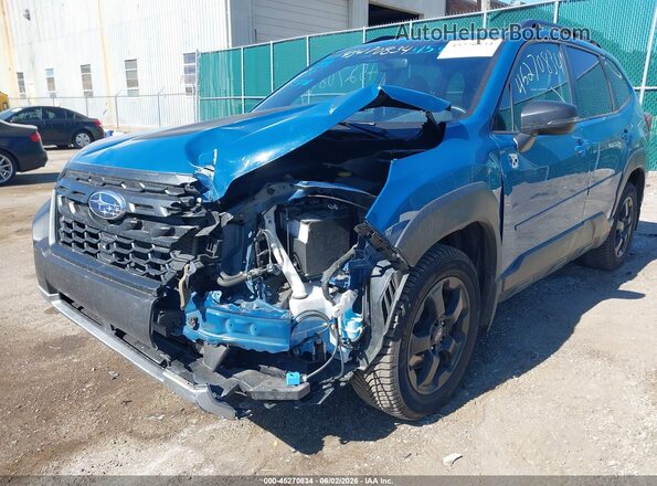 JF2SKAMC5PH459860 2023 SUBARU FORESTER Blue Widok z przodu