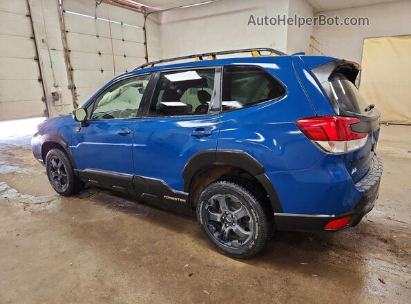 JF2SKAMC6NH485641 2022 SUBARU FORESTER Blue უკანა მარცხენა