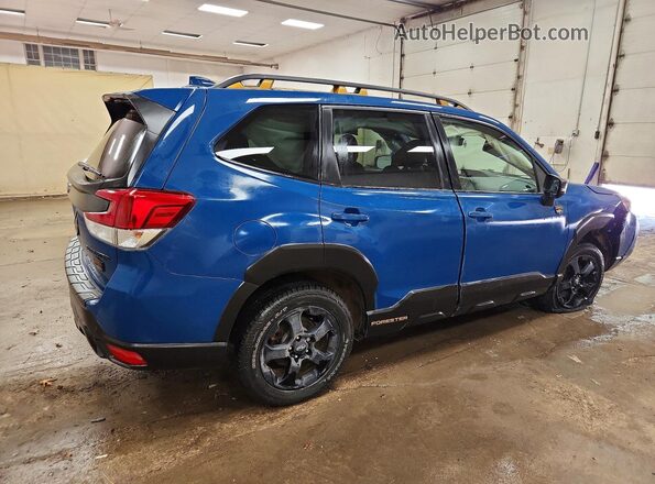 JF2SKAMC6NH485641 2022 SUBARU FORESTER Blue უკანა მარჯვენა