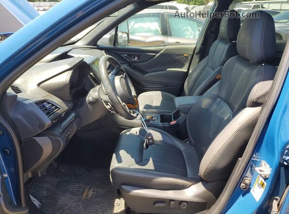 JF2SKAMC8NH442581 2022 SUBARU FORESTER Blue Вид салону спереду