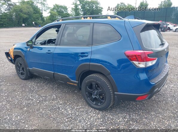 JF2SKAMCXPH482390 2023 SUBARU FORESTER Blue Rear left