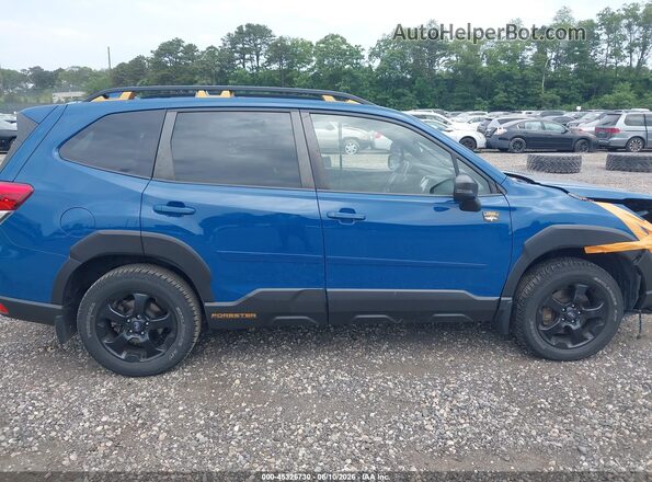 JF2SKAMCXPH482390 2023 SUBARU FORESTER Blue Rear interior view