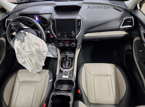 JF2SKANC1NH409274 2022 SUBARU FORESTER Темно-бордовый Вид панели приборов