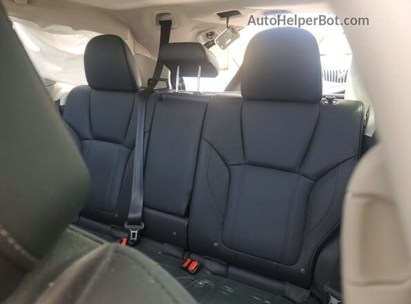 JF2SKANC1PH523391 2023 SUBARU FORESTER Black Հետևի նստատեղերի տեսք