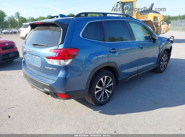 JF2SKANC2NH504507 2022 SUBARU FORESTER Blue Trasero derecho