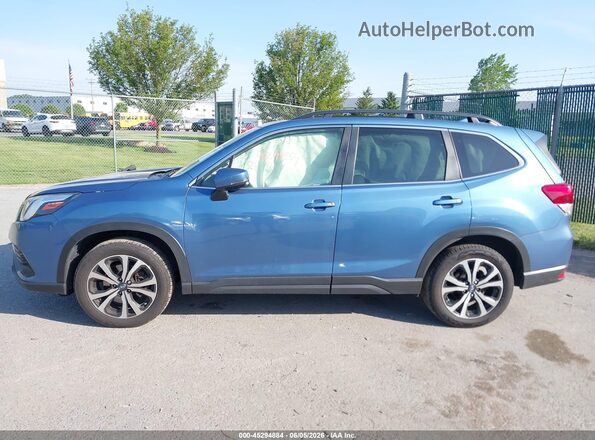 JF2SKANC2NH504507 2022 SUBARU FORESTER Blue Vista interior de 360 grados