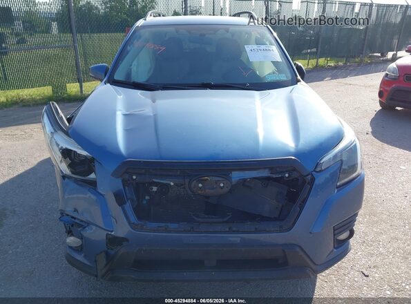 JF2SKANC2NH504507 2022 SUBARU FORESTER Blue Vista del cuadro de instrumentos