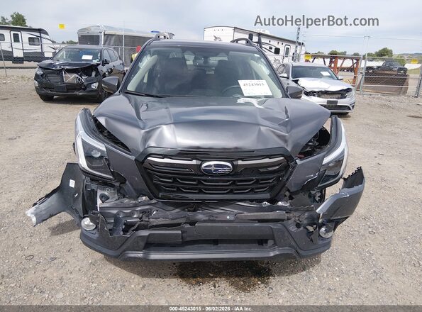 JF2SKANC2PH524565 2023 SUBARU FORESTER Gray Вид щитка приладів