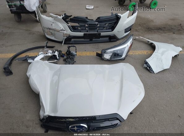 JF2SKANCXPH410846 2023 SUBARU FORESTER Белый Вид щитка приборов