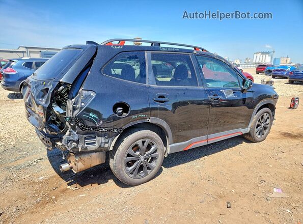 JF2SKAPC0KH559031 2019 SUBARU FORESTER Black Trasero derecho
