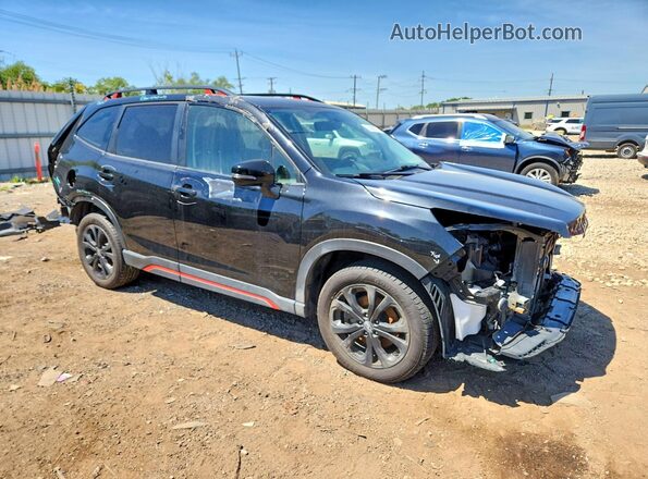 JF2SKAPC0KH559031 2019 SUBARU FORESTER Black Delantero derecho
