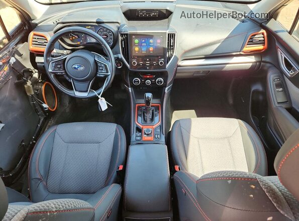 JF2SKAPC0KH559031 2019 SUBARU FORESTER Black Vista del salpicadero