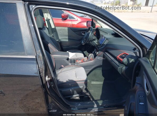 JF2SKAPC1KH443532 2019 SUBARU FORESTER Black Widok wnętrza z przodu