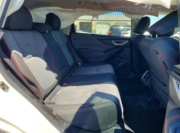 JF2SKAPC3KH517839 2019 SUBARU FORESTER White Rear seats view