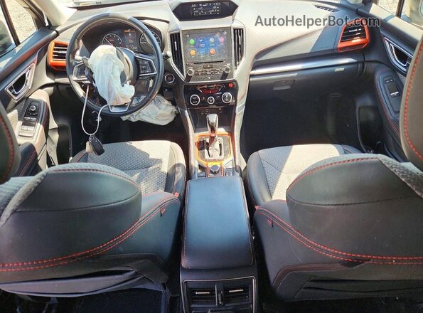 JF2SKAPC3KH517839 2019 SUBARU FORESTER White Dashboard view