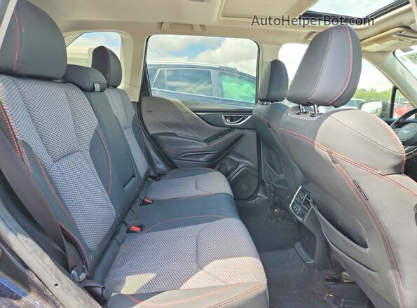 JF2SKAPC3KH583520 2019 SUBARU FORESTER Blue Rear interior view