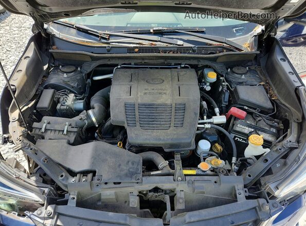 JF2SKAPC3KH583520 2019 SUBARU FORESTER Blue Engine compartment view