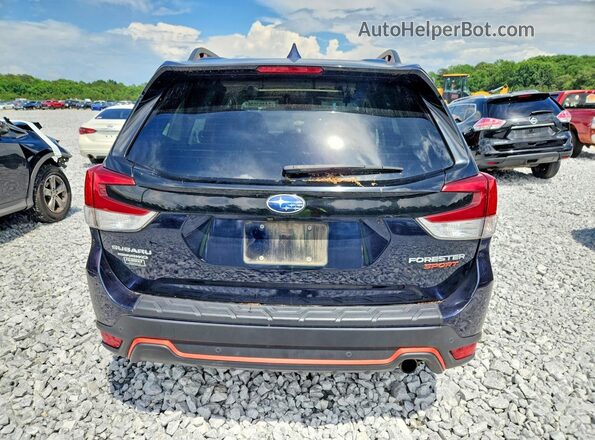 JF2SKAPC3KH583520 2019 SUBARU FORESTER Blue Rear view