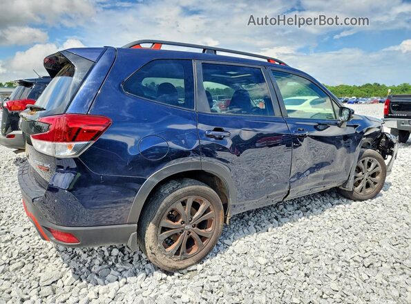 JF2SKAPC3KH583520 2019 SUBARU FORESTER Blue Rear right