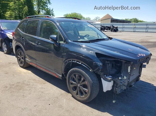 JF2SKAPC4KH443041 2019 SUBARU FORESTER Black 