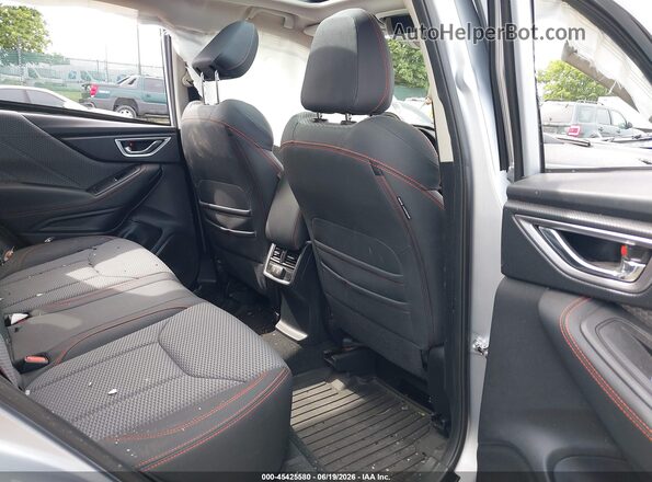 JF2SKAPC4KH503805 2019 SUBARU FORESTER Silver VIN კოდის სტიკერის ხედი