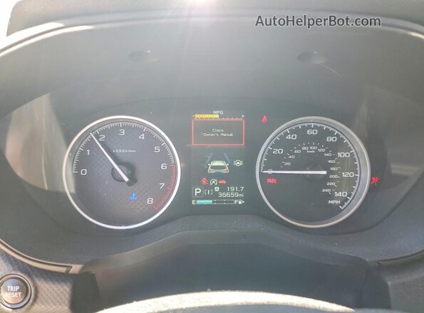 JF2SKAPC4PH430152 2023 SUBARU FORESTER Gray Սարքավորումների վահանակի տեսք