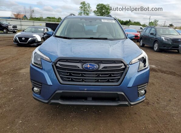 JF2SKAPC4PH447386 2023 SUBARU FORESTER Blue Widok z przodu