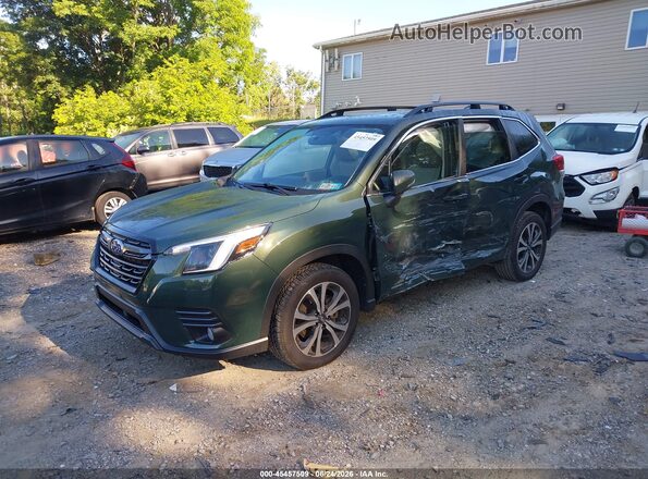 JF2SKAPC4PH450529 2023 SUBARU FORESTER Green Przód lewy