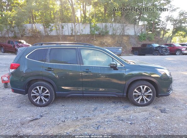 JF2SKAPC4PH450529 2023 SUBARU FORESTER Green Widok wnętrza z tyłu